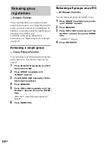 Preview for 28 page of Sony CMT-M333NT Operating Instructions Manual