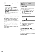 Предварительный просмотр 38 страницы Sony CMT-M333NT Operating Instructions Manual