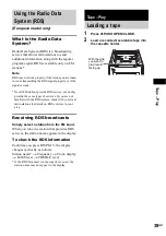 Preview for 39 page of Sony CMT-M333NT Operating Instructions Manual