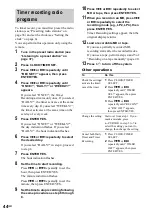 Preview for 44 page of Sony CMT-M333NT Operating Instructions Manual