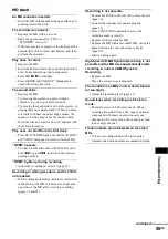 Preview for 55 page of Sony CMT-M333NT Operating Instructions Manual