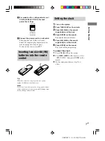 Preview for 7 page of Sony CMT-M70 Primary Operating Instructions Manual