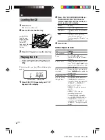 Preview for 8 page of Sony CMT-M70 Primary Operating Instructions Manual