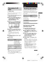 Preview for 9 page of Sony CMT-M70 Primary Operating Instructions Manual