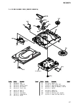 Предварительный просмотр 43 страницы Sony CMT-M70 Primary Service Manual