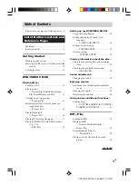 Preview for 3 page of Sony CMT-M700DVD Operating Instructions Manual