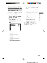 Preview for 23 page of Sony CMT-M700DVD Operating Instructions Manual