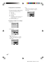 Предварительный просмотр 26 страницы Sony CMT-M700DVD Operating Instructions Manual