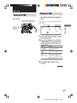 Preview for 33 page of Sony CMT-M700DVD Operating Instructions Manual