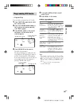 Предварительный просмотр 35 страницы Sony CMT-M700DVD Operating Instructions Manual