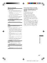 Preview for 79 page of Sony CMT-M700DVD Operating Instructions Manual