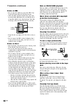 Предварительный просмотр 84 страницы Sony CMT-M700DVD Operating Instructions Manual