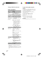 Preview for 10 page of Sony CMT-M80V Operating Instructions Manual