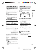 Preview for 11 page of Sony CMT-M80V Operating Instructions Manual