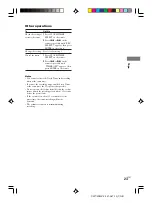 Preview for 23 page of Sony CMT-M80V Operating Instructions Manual