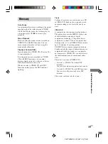 Предварительный просмотр 39 страницы Sony CMT-M80V Operating Instructions Manual