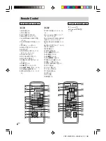 Предварительный просмотр 8 страницы Sony CMT-M90DVD - Micro Hi Fi Component System Operating Instructions Manual