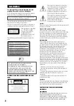 Preview for 2 page of Sony CMT-MD1 - Micro Hi Fi Component System Operating Instructions Manual