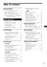 Preview for 3 page of Sony CMT-MD1 - Micro Hi Fi Component System Operating Instructions Manual