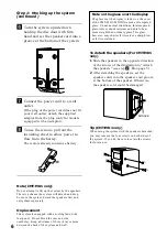 Preview for 6 page of Sony CMT-MD1 - Micro Hi Fi Component System Operating Instructions Manual