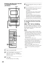 Предварительный просмотр 34 страницы Sony CMT-MD1 - Micro Hi Fi Component System Operating Instructions Manual