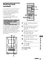 Предварительный просмотр 35 страницы Sony CMT-MD1 - Micro Hi Fi Component System Operating Instructions Manual