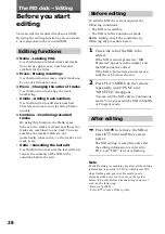 Preview for 38 page of Sony CMT-MD1 - Micro Hi Fi Component System Operating Instructions Manual