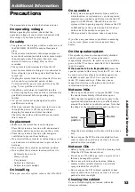 Preview for 53 page of Sony CMT-MD1 - Micro Hi Fi Component System Operating Instructions Manual