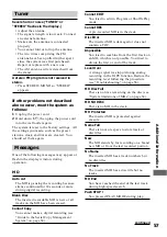 Preview for 57 page of Sony CMT-MD1 - Micro Hi Fi Component System Operating Instructions Manual