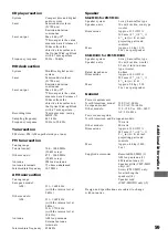 Preview for 59 page of Sony CMT-MD1 - Micro Hi Fi Component System Operating Instructions Manual