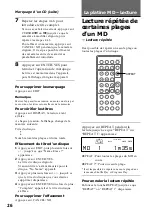 Предварительный просмотр 86 страницы Sony CMT-MD1 - Micro Hi Fi Component System Operating Instructions Manual