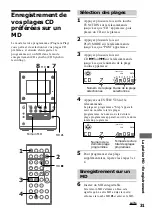 Предварительный просмотр 91 страницы Sony CMT-MD1 - Micro Hi Fi Component System Operating Instructions Manual