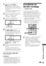 Предварительный просмотр 105 страницы Sony CMT-MD1 - Micro Hi Fi Component System Operating Instructions Manual