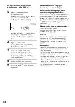 Preview for 112 page of Sony CMT-MD1 - Micro Hi Fi Component System Operating Instructions Manual