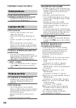 Preview for 116 page of Sony CMT-MD1 - Micro Hi Fi Component System Operating Instructions Manual