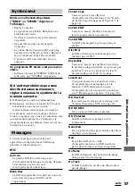 Preview for 117 page of Sony CMT-MD1 - Micro Hi Fi Component System Operating Instructions Manual