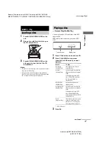 Preview for 9 page of Sony CMT-NE3 - Micro Hi Fi Component System Operating Instructions Manual