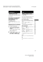 Предварительный просмотр 17 страницы Sony CMT-NE3 - Micro Hi Fi Component System Operating Instructions Manual