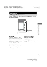 Предварительный просмотр 21 страницы Sony CMT-NE3 - Micro Hi Fi Component System Operating Instructions Manual