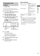 Preview for 11 page of Sony CMT-NEZ3 - Micro Hi Fi Component System Operating Instructions Manual