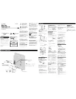 Sony CMT-NEZ33 Operating Instructions preview