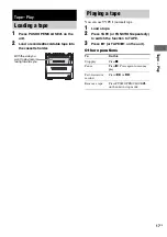 Предварительный просмотр 17 страницы Sony CMT-NEZ7DAB Operating Instructions Manual