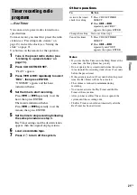 Preview for 21 page of Sony CMT-NEZ7DAB Operating Instructions Manual