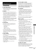 Предварительный просмотр 29 страницы Sony CMT-NEZ7DAB Operating Instructions Manual