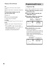 Preview for 10 page of Sony CMT-PX333 Operating Instructions Manual