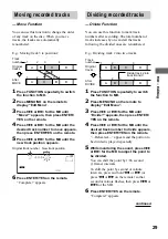 Предварительный просмотр 29 страницы Sony CMT-PX333 Operating Instructions Manual