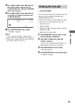 Preview for 31 page of Sony CMT-PX333 Operating Instructions Manual