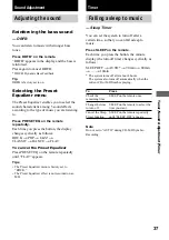 Preview for 37 page of Sony CMT-PX333 Operating Instructions Manual