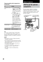 Предварительный просмотр 40 страницы Sony CMT-PX333 Operating Instructions Manual