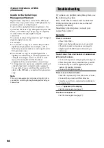 Предварительный просмотр 44 страницы Sony CMT-PX333 Operating Instructions Manual